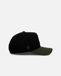 Mitchell & Ness Detroit Tigers 'Olive Cargos' Pro Pinch Snapback Olive/Black