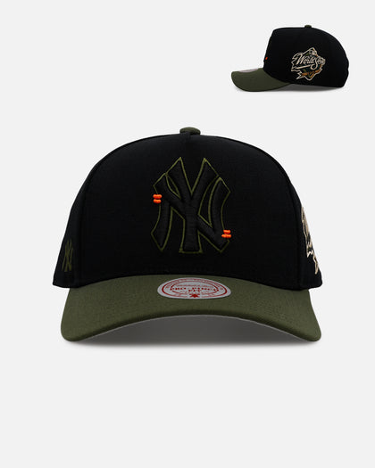 Mitchell & Ness New York Yankees 'Olive Cargos' Pro Pinch Snapback Olive/Black