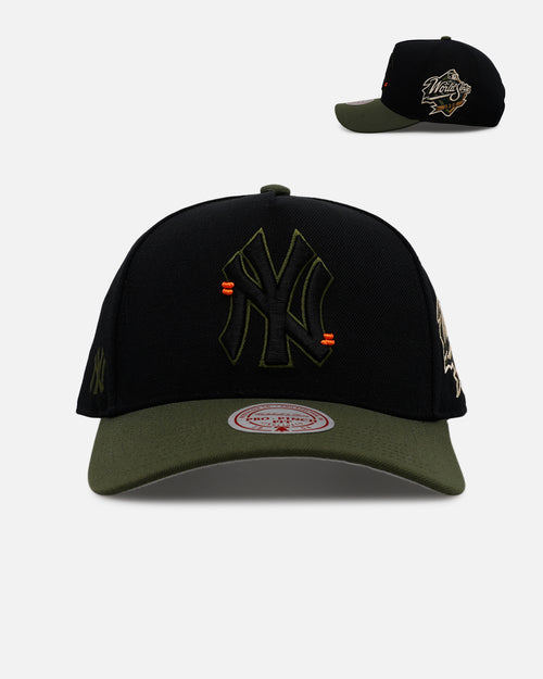Mitchell & Ness New York Yankees 'Olive Cargos' Pro Pinch Snapback Olive/Black