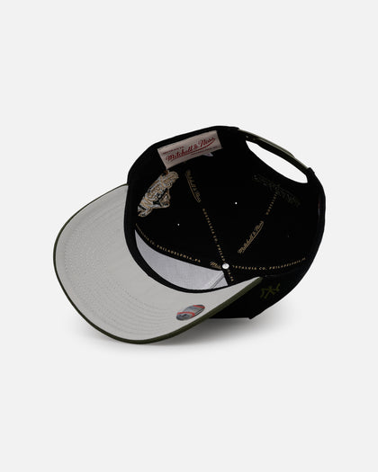 Mitchell & Ness New York Yankees 'Olive Cargos' Pro Pinch Snapback Olive/Black
