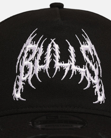 New Era Chicago Bulls 'Hardcore Arch' 9FORTY A-Frame Snapback Black/White
