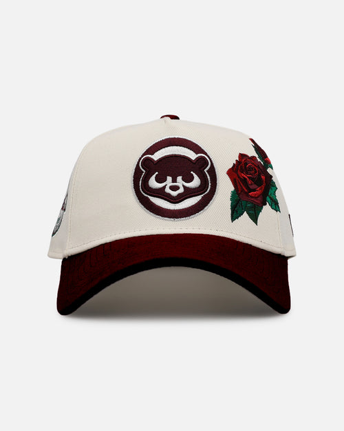 New Era Chicago Cubs 'Velvet Roses' 9FORTY A-Frame Snapback Chrome