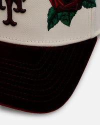 New Era New York Mets 'Velvet Roses' 9FORTY A-Frame Snapback Chrome