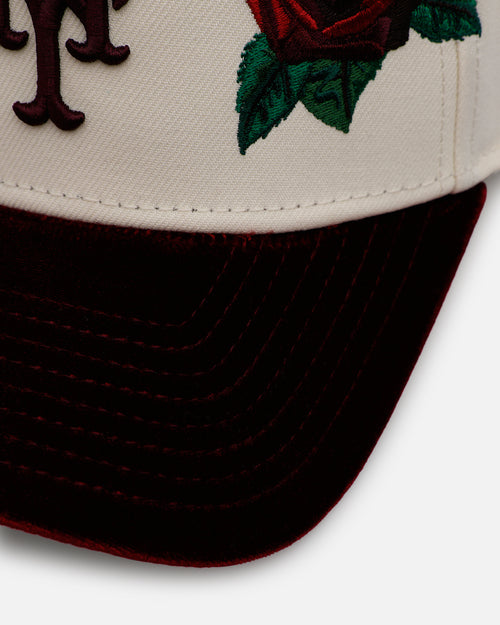 New Era New York Mets 'Velvet Roses' 9FORTY A-Frame Snapback Chrome