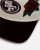 New Era San Francisco 49ers 'Velvet Roses' 9FORTY A-Frame Snapback Chrome