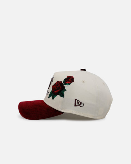 New Era Anaheim Ducks 'Velvet Roses' 9FORTY A-Frame Snapback Chrome