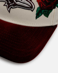 New Era Baltimore Ravens 'Velvet Roses' 9FORTY A-Frame Snapback Chrome