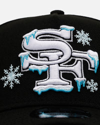 New Era San Francisco 49ers 'Cold As Ice' 9FORTY A-Frame Snapback Black