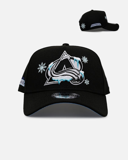 New Era Colorado Avalanche 'Cold As Ice' 9FORTY A-Frame Snapback Black