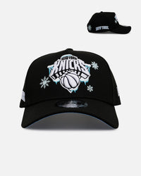 New Era New York Knicks 'Cold As Ice' 9FORTY A-Frame Snapback Black