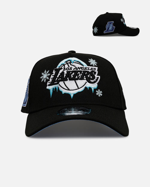 New Era Los Angeles Lakers 'Cold As Ice' 9FORTY A-Frame Snapback Black