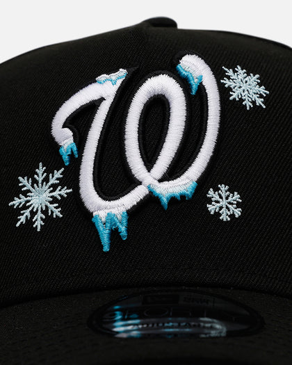 New Era Washington Nationals 'Cold As Ice' 9FORTY A-Frame Snapback Black