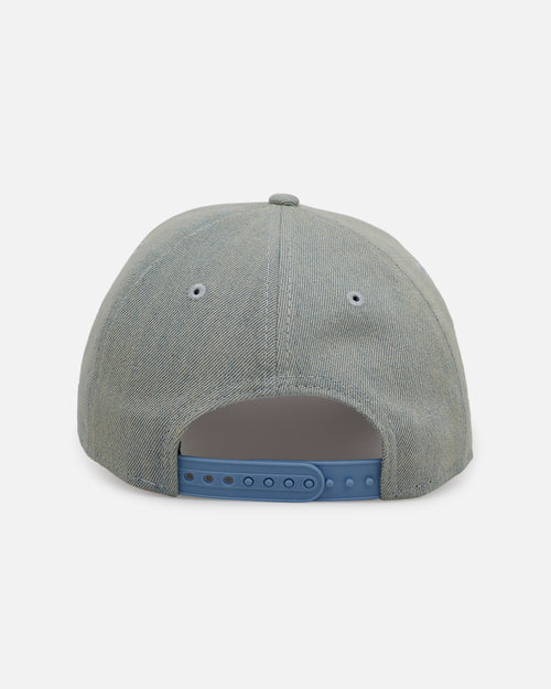 New Era Los Angeles Angels 'Denim' 9FORTY A-Frame Snapback Light Wash Denim