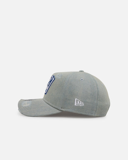 New Era Los Angeles Angels 'Denim' 9FORTY A-Frame Snapback Light Wash Denim