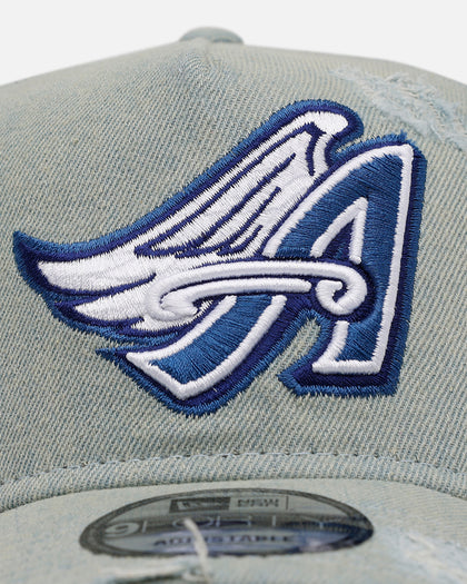 New Era Los Angeles Angels 'Denim' 9FORTY A-Frame Snapback Light Wash Denim