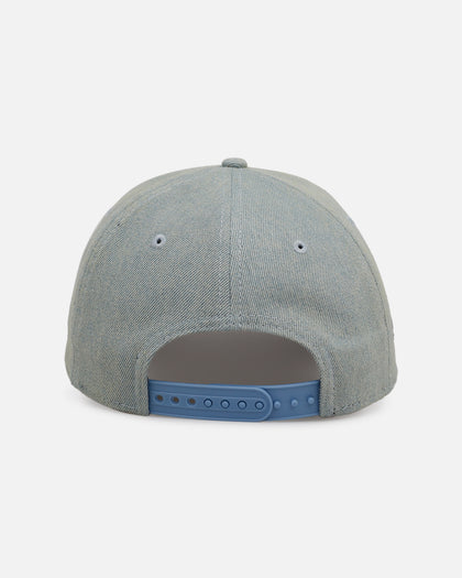 New Era New York Mets 'Denim' 9FORTY A-Frame Snapback Light Wash Denim
