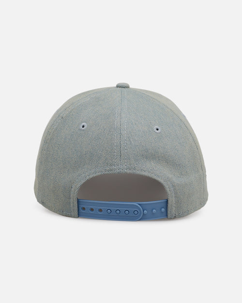 New Era New York Mets 'Denim' 9FORTY A-Frame Snapback Light Wash Denim