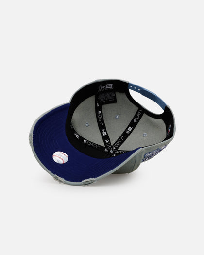 New Era New York Mets 'Denim' 9FORTY A-Frame Snapback Light Wash Denim