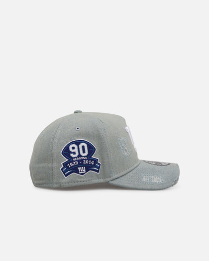 New Era New York Giants 'Denim' 9FORTY A-Frame Snapback Light Wash Denim