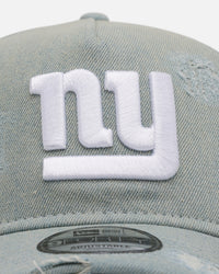 New Era New York Giants 'Denim' 9FORTY A-Frame Snapback Light Wash Denim