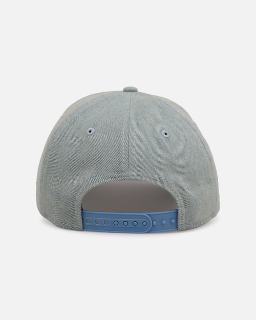 New Era Detroit Tigers 'Denim' 9FORTY A-Frame Snapback Light Wash Denim