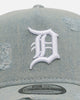 New Era Detroit Tigers 'Denim' 9FORTY A-Frame Snapback Light Wash Denim