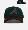 New Era Atlanta Braves 'Rainforest' 9FORTY A-Frame Snapback Green/Brown