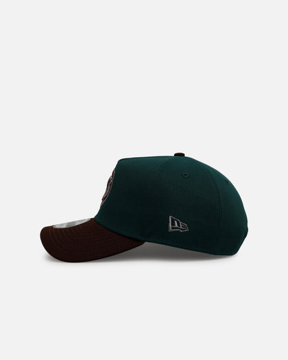 New Era Chicago Cubs 'Rainforest' 9FORTY A-Frame Snapback Green/Brown