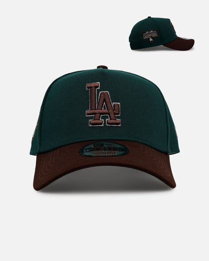 New Era Los Angeles Dodgers 'Rainforest' 9FORTY A-Frame Snapback Green/Brown