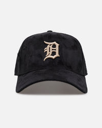 New Era Detroit Tigers 'Suede' 9FORTY A-Frame Strapback Black/Tan