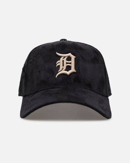 New Era Detroit Tigers 'Suede' 9FORTY A-Frame Strapback Black/Tan