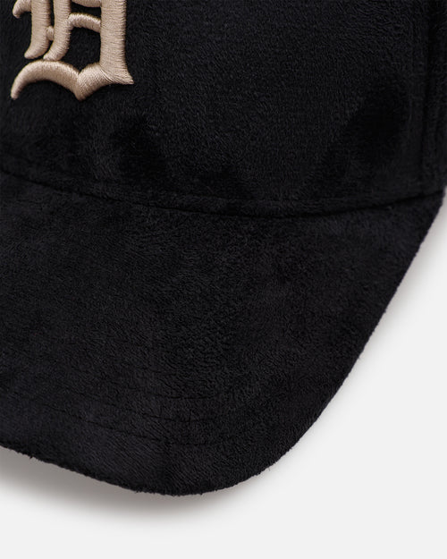 New Era Detroit Tigers 'Suede' 9FORTY A-Frame Strapback Black/Tan