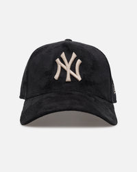 New Era New York Yankees 'Suede' 9FORTY A-Frame Strapback Black/Tan
