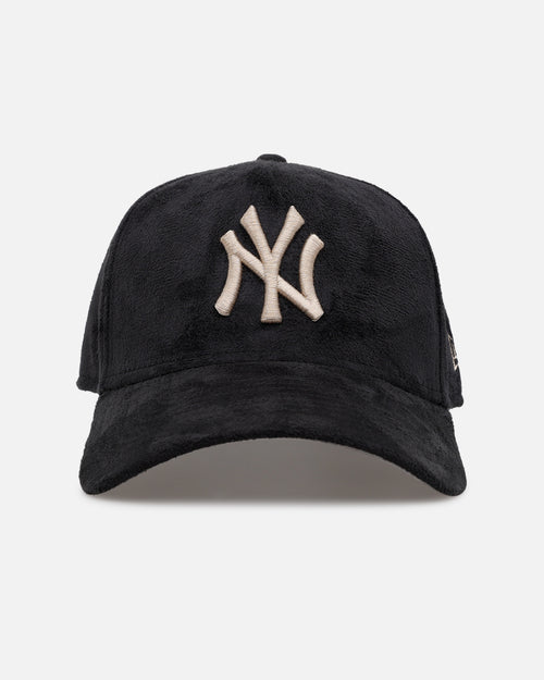 New Era New York Yankees 'Suede' 9FORTY A-Frame Strapback Black/Tan