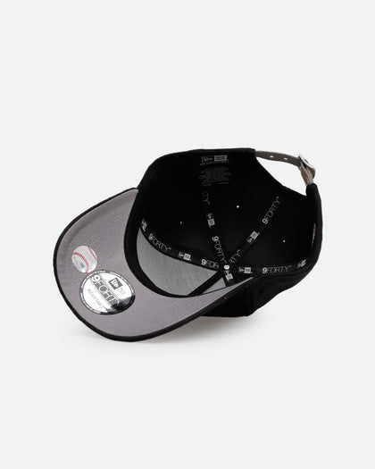 New Era New York Yankees 'Suede' 9FORTY A-Frame Strapback Black/Tan