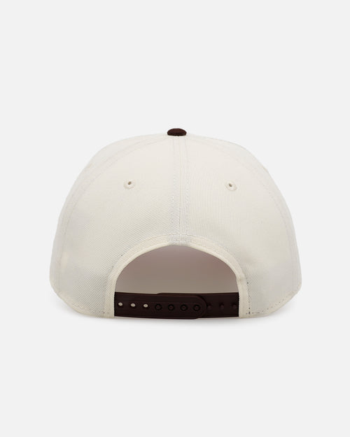 New Era Oakland Athletics 'Pink Satin Pink Hearts Walnut' 9FORTY A-Frame Snapback Chrome/Walnut