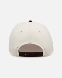 New Era Los Angeles Dodgers 'Pink Satin Pink Hearts Walnut' 9FORTY A-Frame Snapback Chrome/Walnut