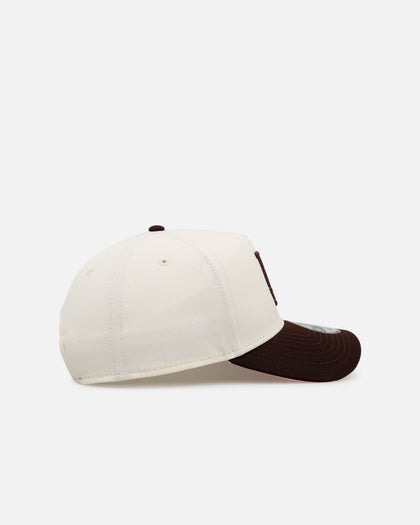 New Era Los Angeles Dodgers 'Pink Satin Pink Hearts Walnut' 9FORTY A-Frame Snapback Chrome/Walnut