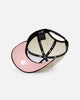 New Era Los Angeles Dodgers 'Pink Satin Pink Hearts Walnut' 9FORTY A-Frame Snapback Chrome/Walnut