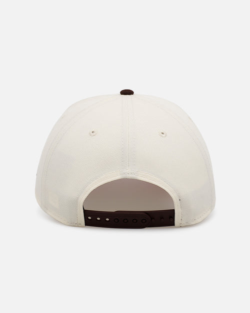 New Era New York Mets 'Pink Satin Pink Hearts Walnut' 9FORTY A-Frame Snapback Chrome/Walnut