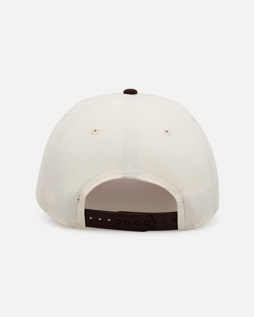 New Era New York Yankees 'Pink Satin Pink Hearts Walnut' 9FORTY A-Frame Snapback Chrome/Walnut