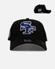 New Era San Francisco 49ers 'Black And Sky Blue' 9FORTY A-Frame Snapback Black/Sky Blue