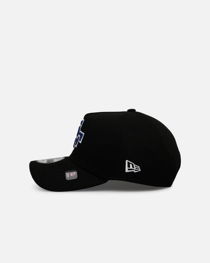 New Era San Francisco 49ers 'Black And Sky Blue' 9FORTY A-Frame Snapback Black/Sky Blue