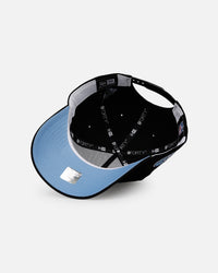 New Era San Francisco 49ers 'Black And Sky Blue' 9FORTY A-Frame Snapback Black/Sky Blue