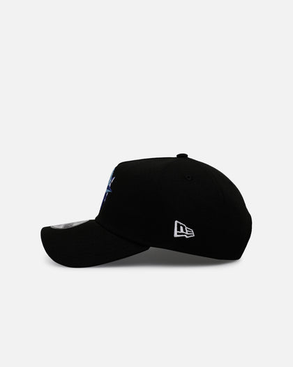 New Era Seattle Mariners 'Black And Sky Blue' 9FORTY A-Frame Snapback Black/Sky Blue