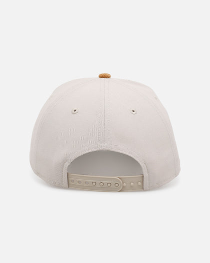New Era Los Angeles Angels 'Honey Pot' 9FORTY A-Frame Snapback Stone/Wheat