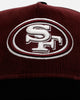 New Era San Francisco 49ers 'Certified Lover 2.0' 9FORTY A-Frame Snapback Maroon