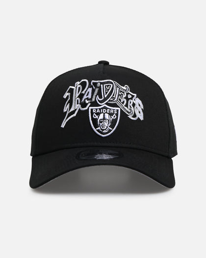 New Era Las Vegas Raiders 'Multi Letter' 9FORTY A-Frame Snapback Black