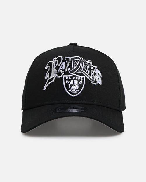 New Era Las Vegas Raiders 'Multi Letter' 9FORTY A-Frame Snapback Black