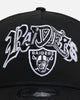 New Era Las Vegas Raiders 'Multi Letter' 9FORTY A-Frame Snapback Black